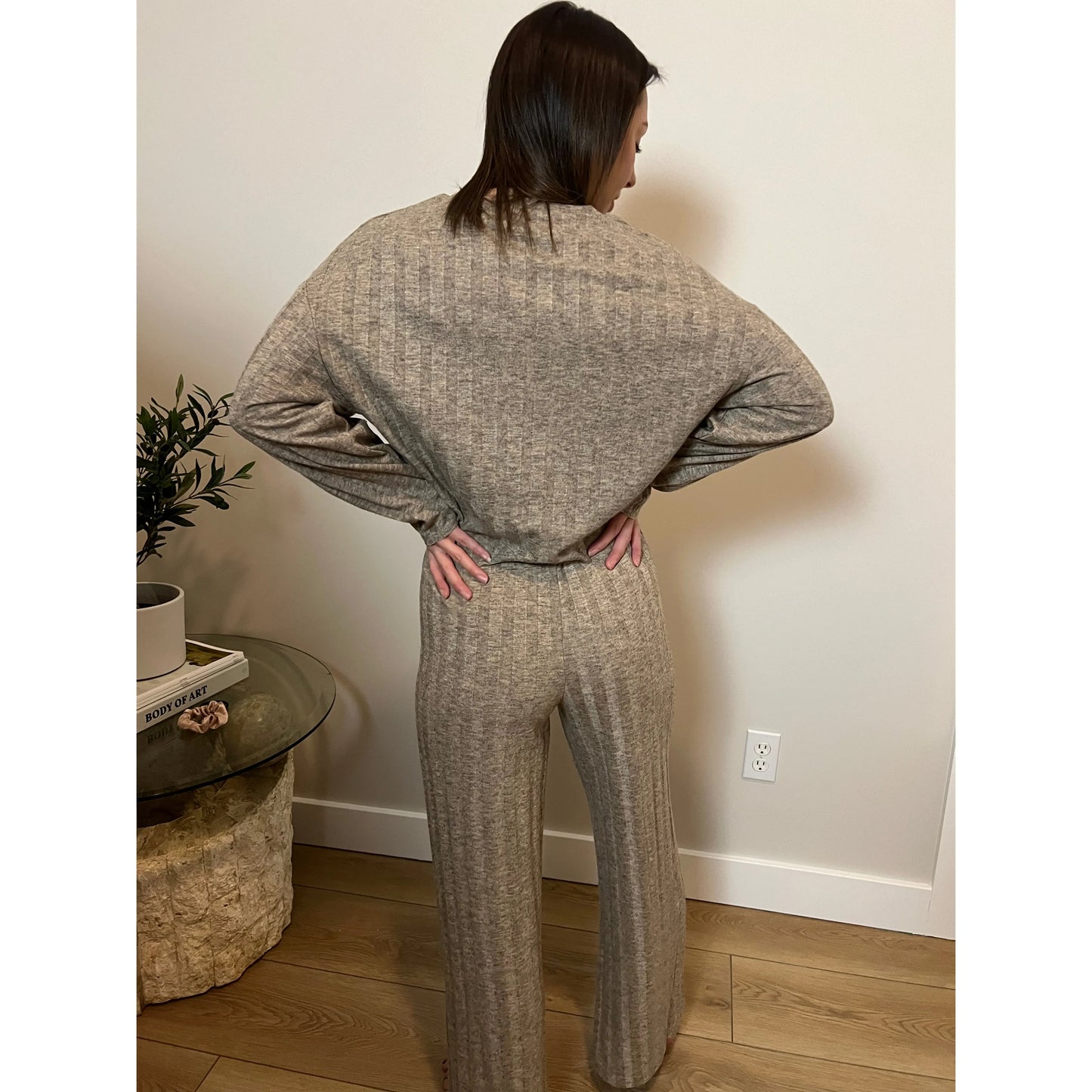 Leighton Wide Ribbed Sweater Set